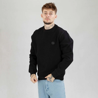 Bluza Pit Bull Crewneck Pique Small Logo czarna