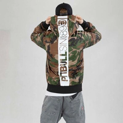 Kurtka Pit Bull Athletic Hilltop woodland camo