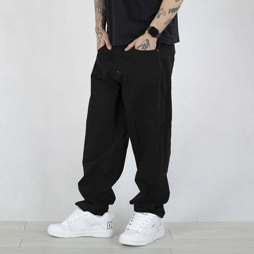 Spodnie Mass Pants Baggy Fit Slang czarne