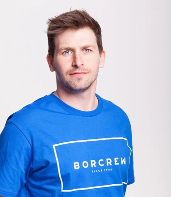 Biuro Ochrony Rapu BOX T-Shirt Niebieski