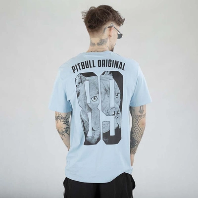 Koszulka Pit Bull Eighty Nine Dog błękitna