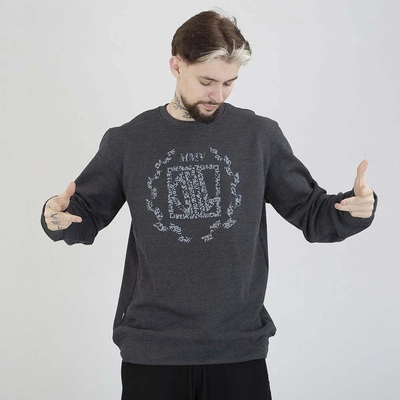 Bluza Diil Bez Kaptura QR grafitowa