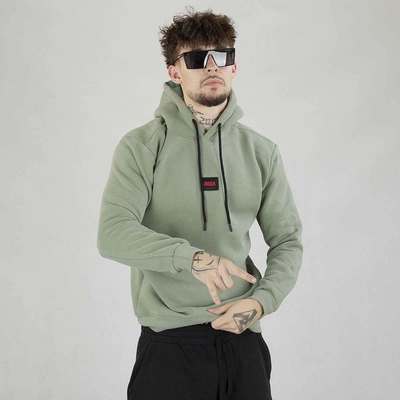 Bluza Hoodie Jigga Wear Badge oliwkowa