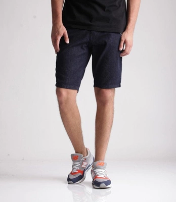 Biuro Ochrony Rapu CLASSIC BORCREW Szorty jeans Dark