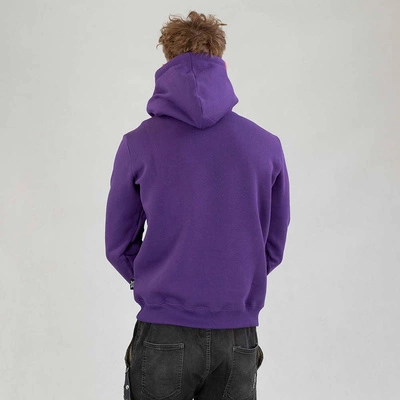 Bluza Hoodie Red Eyes Haft fioletowa