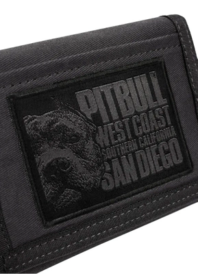 Pit Bull Portfel Canvas Blood Dog grafitowy