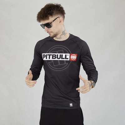 Long Pit Bull Rashguard Hilltop Sports czarny