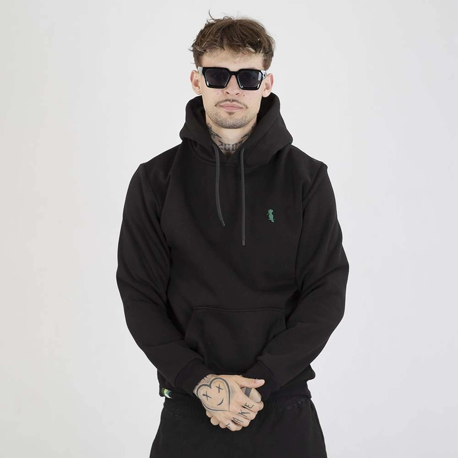 Bluza Hoodie Dudek P56 Dudek Logo czarna