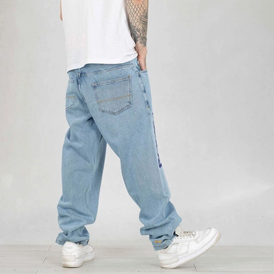 Spodnie MH Sport Baggy Tag Blue MH8 light blue