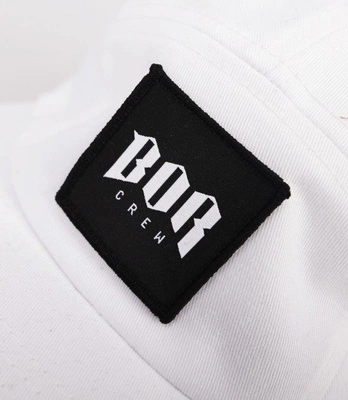 Biuro Ochrony Rapu-Czapka Kwadrat New 5-Panel Biały