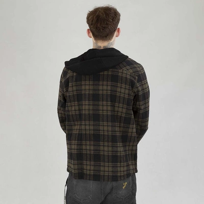 Koszula Pit Bull Mitchell Z Kapturem Pioneer oliwkowo czarna