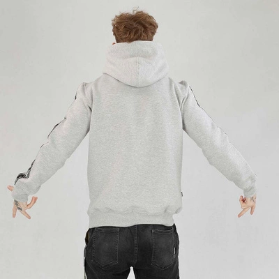 Bluza Diil Hoodie Tape szara melanż