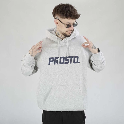Bluza Prosto Hoodie Fuss szara
