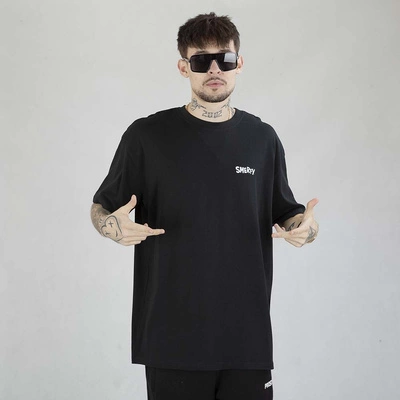 Koszulka Smerfy Baggy Cast czarna