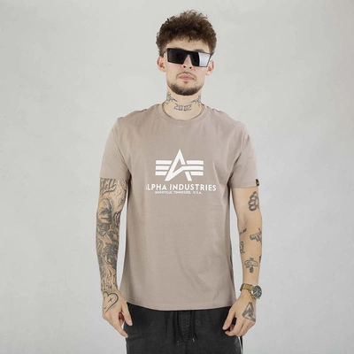 Koszulka Alpha Industries Basic 100501 beżowa