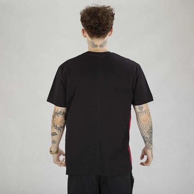 Koszulka Patriotic Cls One Line czarno bordowo biała