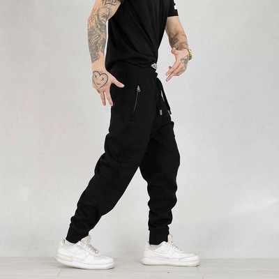 Spodnie dresowe Pit Bull New Hilltop czarne