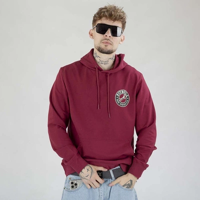 Bluza Pit Bull Hoodie San Diego CA bordowa