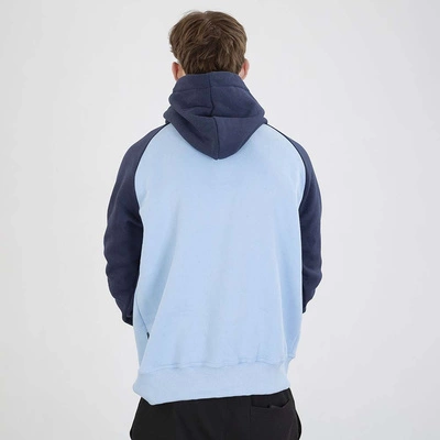 Bluza Diil Hoodie Reglan niebieska granatowa 