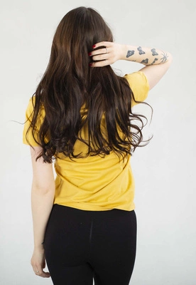 Koszulka Pit Bull Heartie żółty