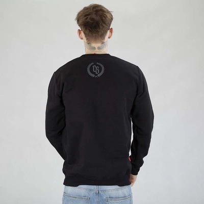 Bluza Crewneck Ciemna Strefa Oversize CS Laur czarna