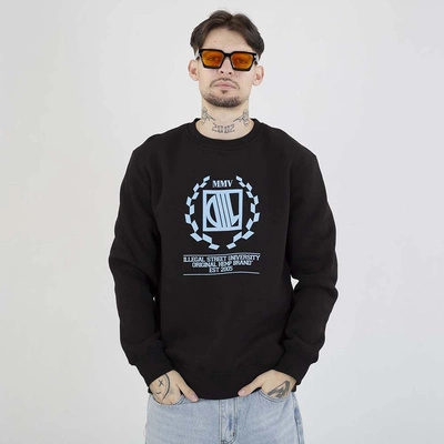 Bluza Diil Crewneck Laur czarna niebieska