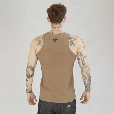 Tank Top Pit Bull Rib Classic Boxing brązowy