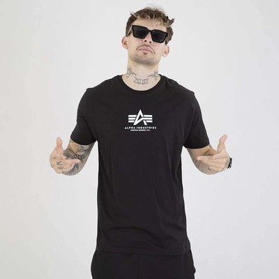 Koszulka Alpha Industries Basic T ML 118533 czarna