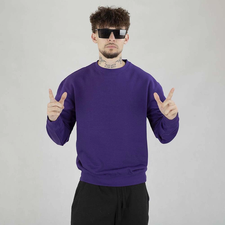 Bluza Crewneck Niemaloga fioletowa