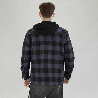 Koszula Pit Bull Mitchell Z Kapturem Pioneer szaro czarna