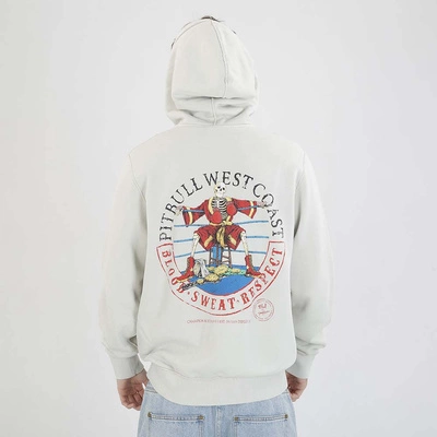 Bluza Pit Bull Hoodie ZIP Champion Bloodline biała