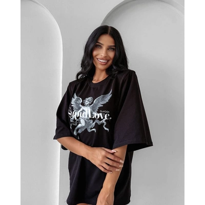 Koszulka Olavoga Forest Moss czarna