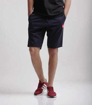 Biuro Ochrony Rapu-Red BorNew Krótkie Spodnie Granat