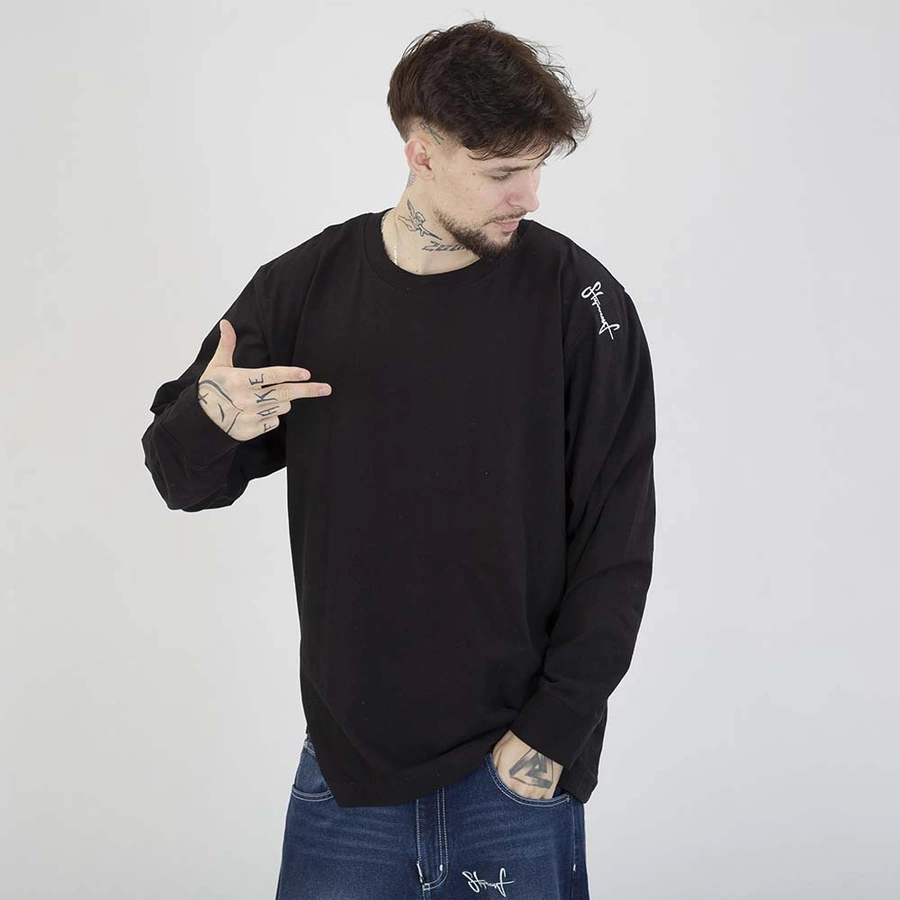 Long Stoprocent Tag Haftbark czarny