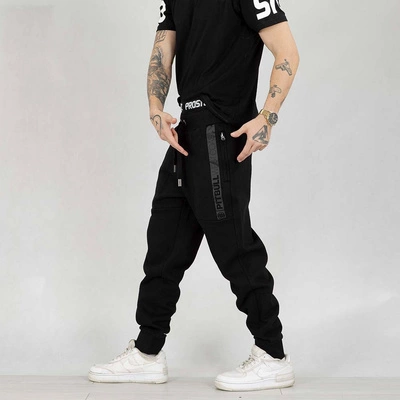 Spodnie dresowe Pit Bull New Hilltop czarne