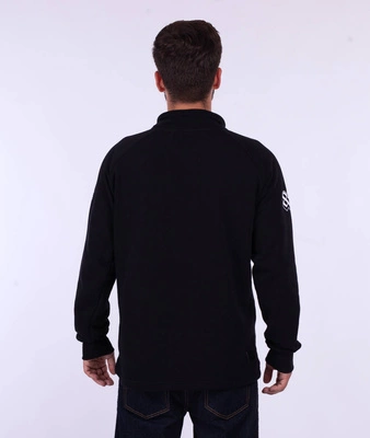 Biuro Ochrony Rapu Bluza Stójka Czarny/Beżowy