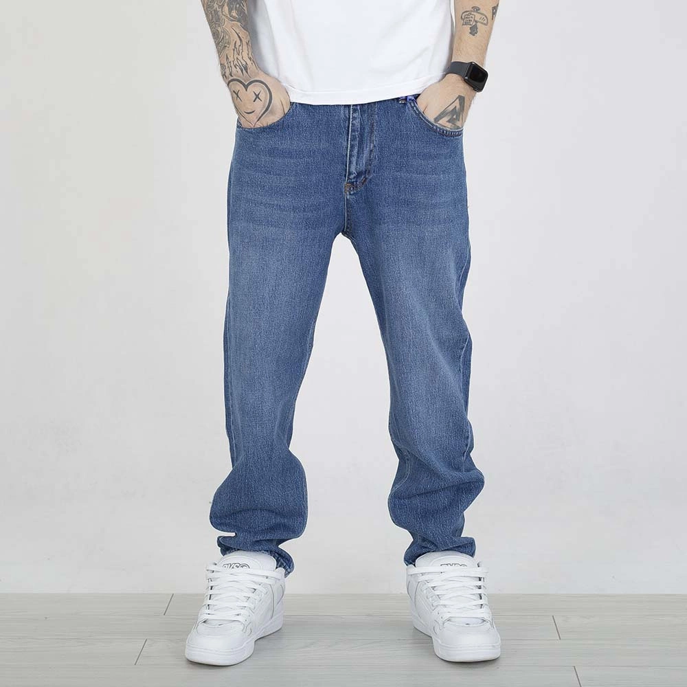 Spodnie I8 Denim BOY63 niebieskie