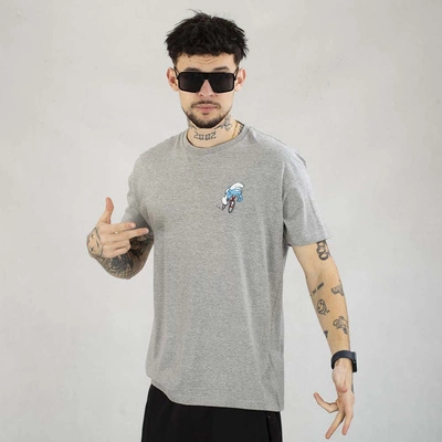 Koszulka Smerfy Bicycle szara