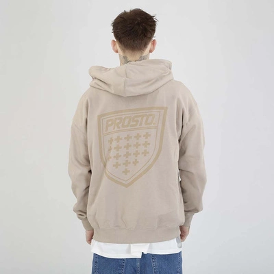 Bluza Prosto Hoodie Shield beżowa