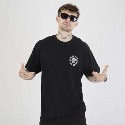 Koszulka Pit Bull Skull Logo czarna