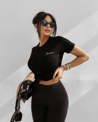 Koszulka Olavoga Fioery czarny