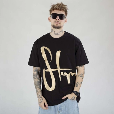 Koszulka Stoprocent Gold Tag czarna