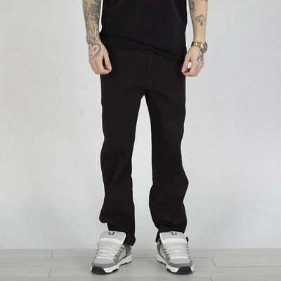 Spodnie Jogger Chino Prosto Mantou black