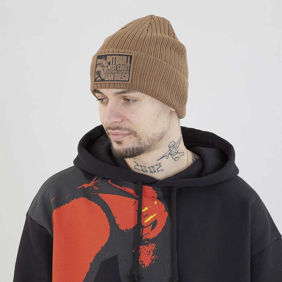 Czapka Pit bull Silvas Blood Dog brązowe