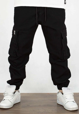 Spodnie Jogger I8 Denim BOY38 czarne