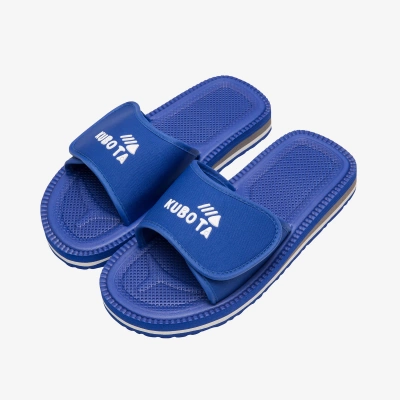 Kubota Klapki Rzep niebieskie