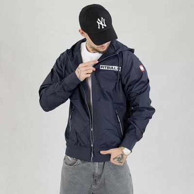 Kurtka Pit Bull Athletic Logo granatowa