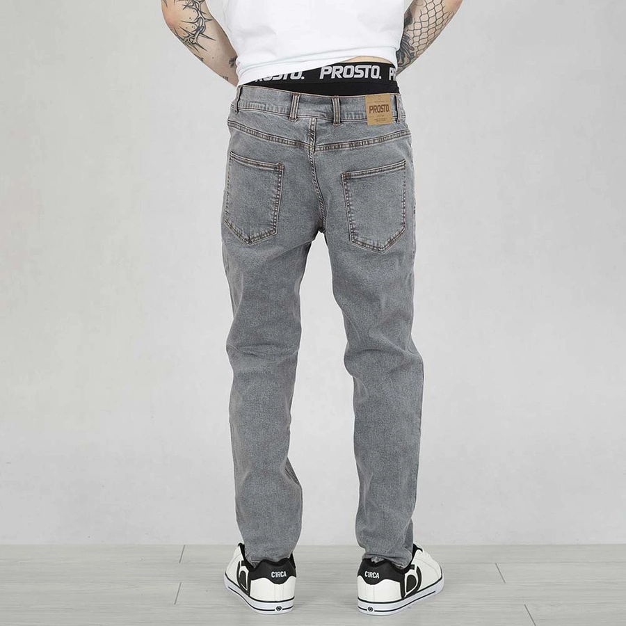 Spodnie Tapered Prosto Gotik gray jeans