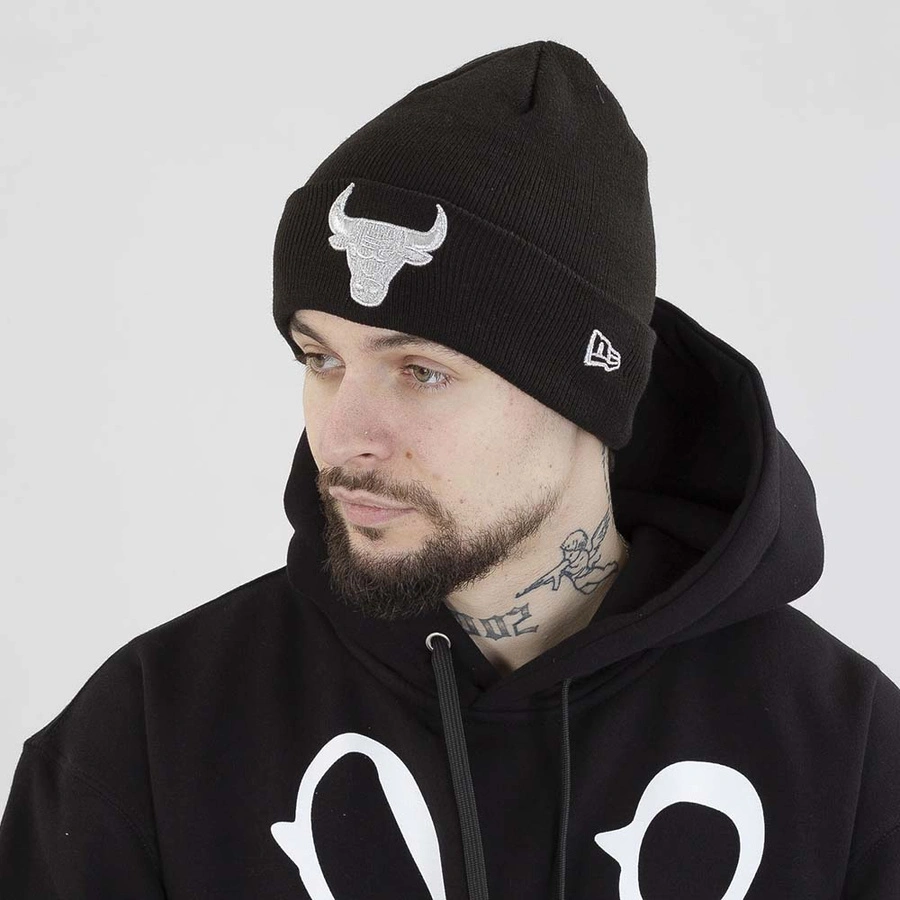 Czapka New Era Metallic Chicago Bulls 60691272 czarna