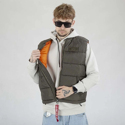 Bezrękawnik Alpha Industries Puffer 118109 oliwkowy